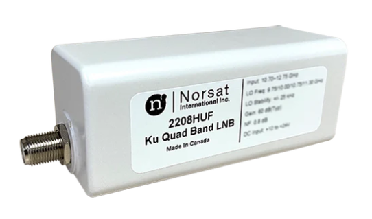 Norsat 2007XUAF四頻Ku波段PLL LNB